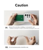  Ốp Lưng Ringke Fusion Card Samsung Galaxy S22 Ultra - Trong Suốt 