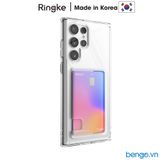  Ốp Lưng Ringke Fusion Card Samsung Galaxy S22 Ultra - Trong Suốt 