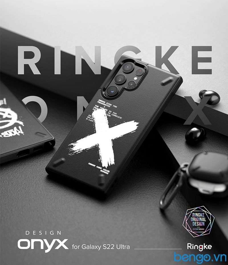  Ốp Lưng RINGKE Onyx Design Samsung Galaxy S22 Ultra 