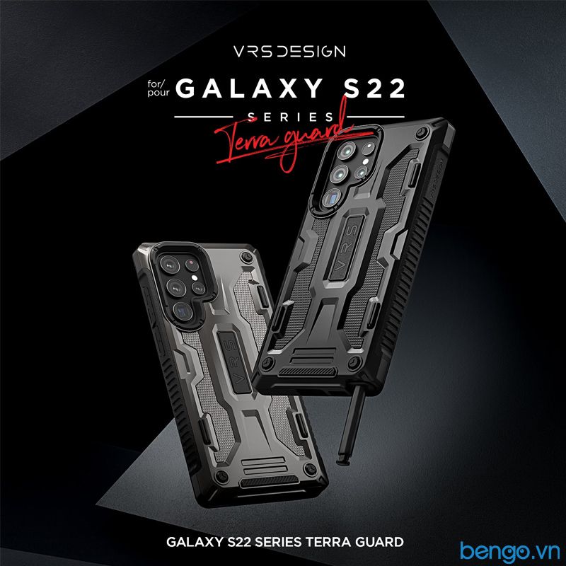  Ốp Lưng Samsung Galaxy S22 Ultra VRS Design Terra Guard 