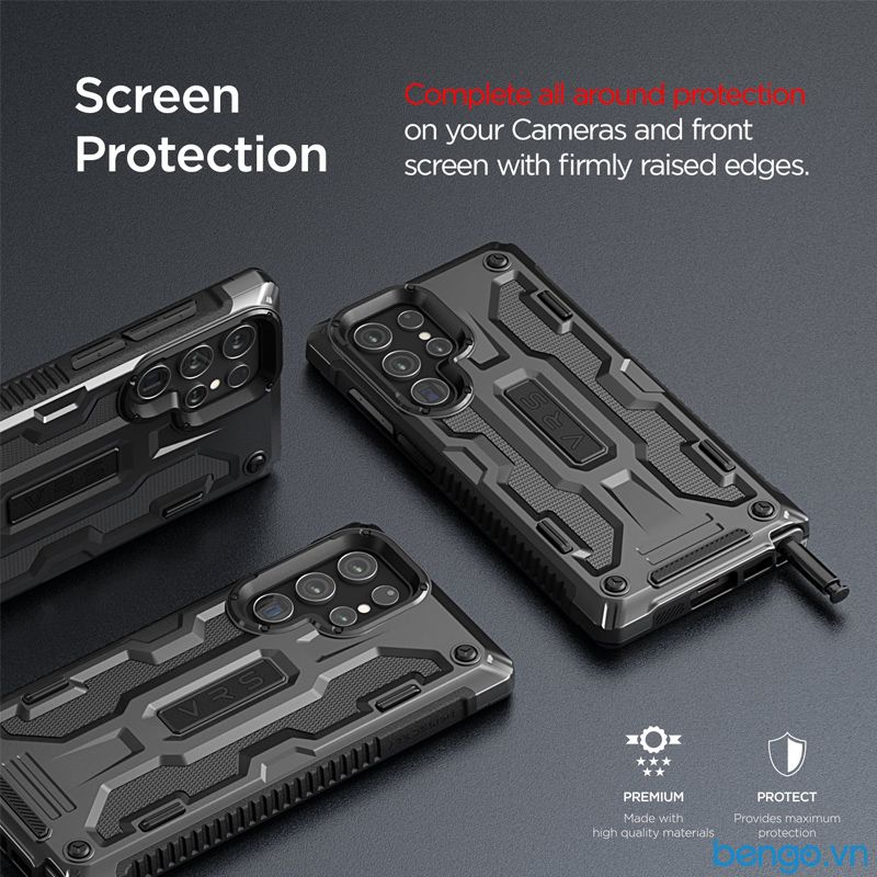  Ốp Lưng Samsung Galaxy S22 Ultra VRS Design Terra Guard 