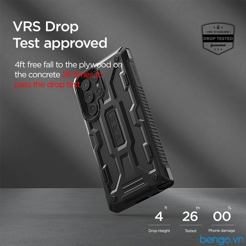  Ốp Lưng Samsung Galaxy S22 Ultra VRS Design Terra Guard 