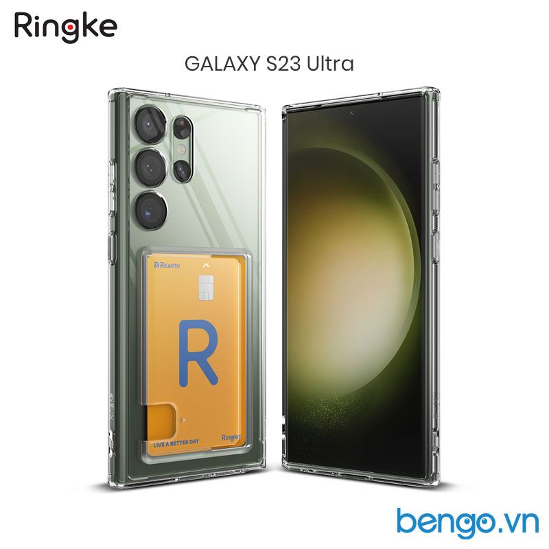  Ốp lưng Samsung Galaxy S23 Ultra RINGKE Fusion Card 