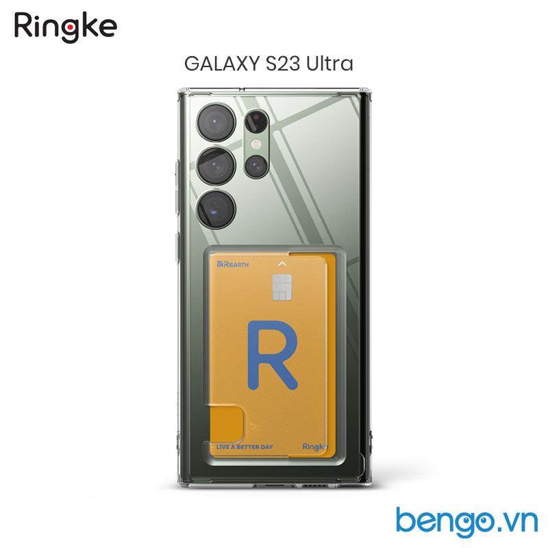  Ốp lưng Samsung Galaxy S23 Ultra RINGKE Fusion Card 