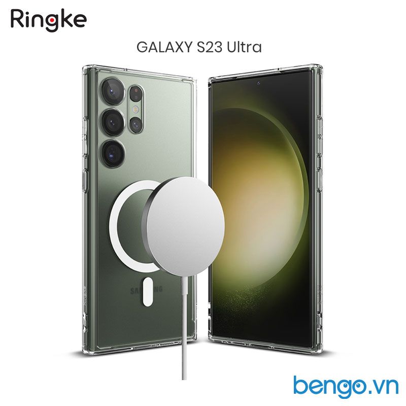  Ốp lưng Samsung Galaxy S23 Ultra RINGKE Fusion Magnetic 