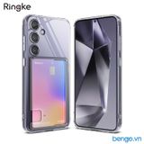  Ốp lưng Ringke Samsung Galaxy S24 Plus FUSION CARD - CLEAR 