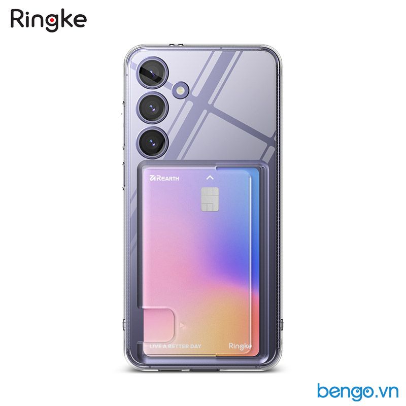  Ốp lưng Ringke Samsung Galaxy S24 Plus FUSION CARD - CLEAR 