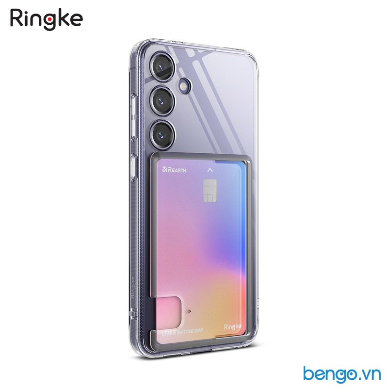  Ốp lưng Ringke Samsung Galaxy S24 Plus FUSION CARD - CLEAR 