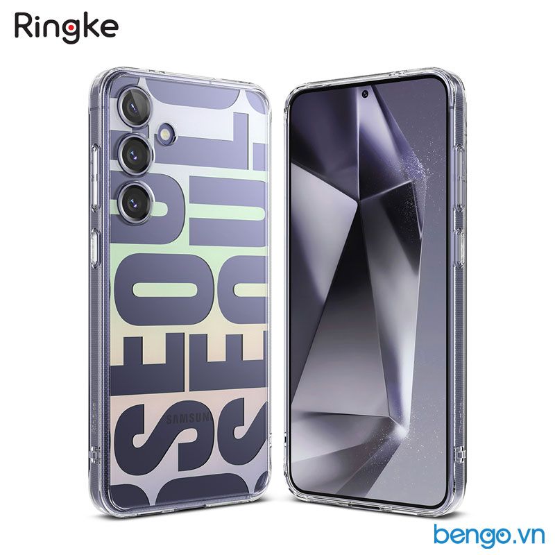  Ốp lưng Ringke Samsung Galaxy S24 FUSION DESIGN 