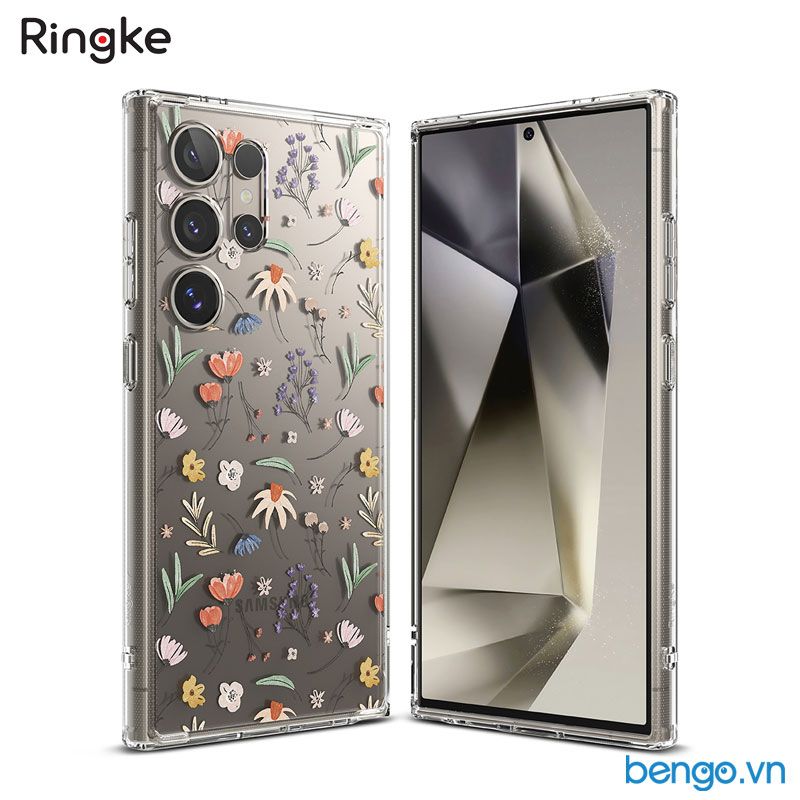  Ốp lưng Samsung Galaxy S24 Ultra Ringke FUSION DESIGN 