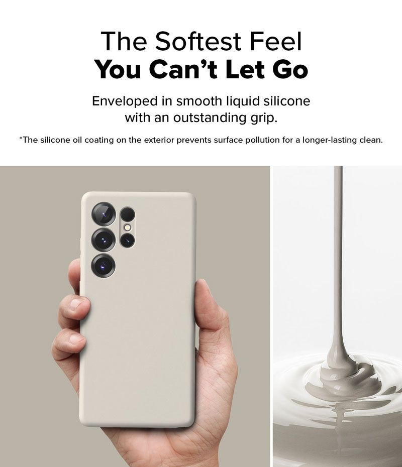  Ốp lưng Samsung Galaxy S25 Ultra RINGKE Silicone Magnetic 