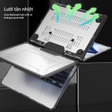  Ốp lưng Macbook Pro 14/Pro 16/Air 13/Air 15" Zaki Evoshell Case chống sốc 