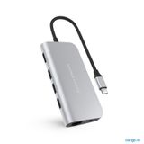  Cổng chuyển 9 in 1 USB-C Hyperdrive POWER Hub cho iPad Pro 2018, MacBook, Ultrabook, Chromebook & thiết bị dùng Type-C - HD30F 