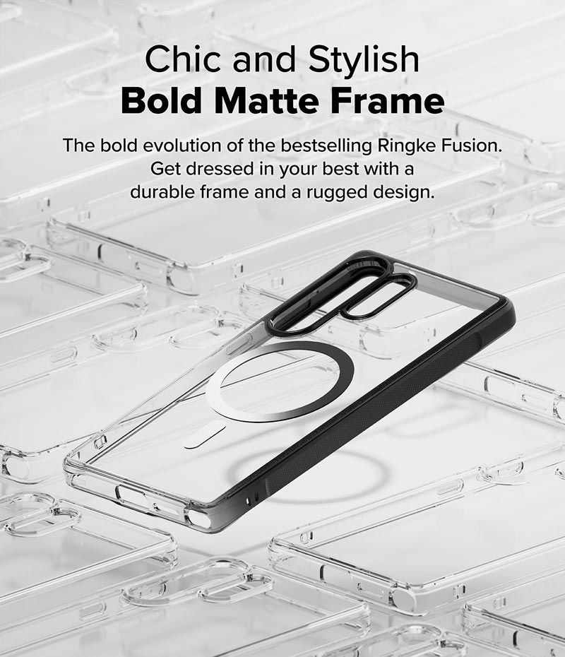  Ốp lưng Samsung Galaxy S25 Ultra RINGKE Fusion Bold Magnetic 