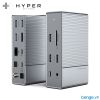 Cổng Chuyển HyperDriver GEN2 16 In 1 Thunderbolt 3 Docking Station Kiêm Bộ Nguồn DC 180W Cho MB/Chorm/PC/Laptop - HD-G2TB3