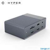  Cổng Chuyển HyperDriver GEN2 16 In 1 Thunderbolt 3 Docking Station Kiêm Bộ Nguồn DC 180W Cho MB/Chorm/PC/Laptop - HD-G2TB3 