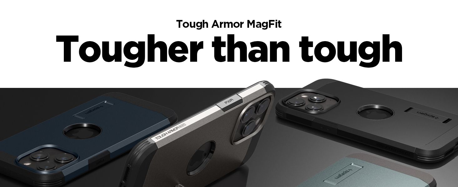  Ốp lưng iPhone 15 Pro Max Spigen Tough Armor MagFit 