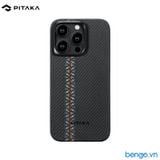  Ốp lưng chống sốc Pitaka MagEZ Case 4 cho iPhone 15 Pro Max 