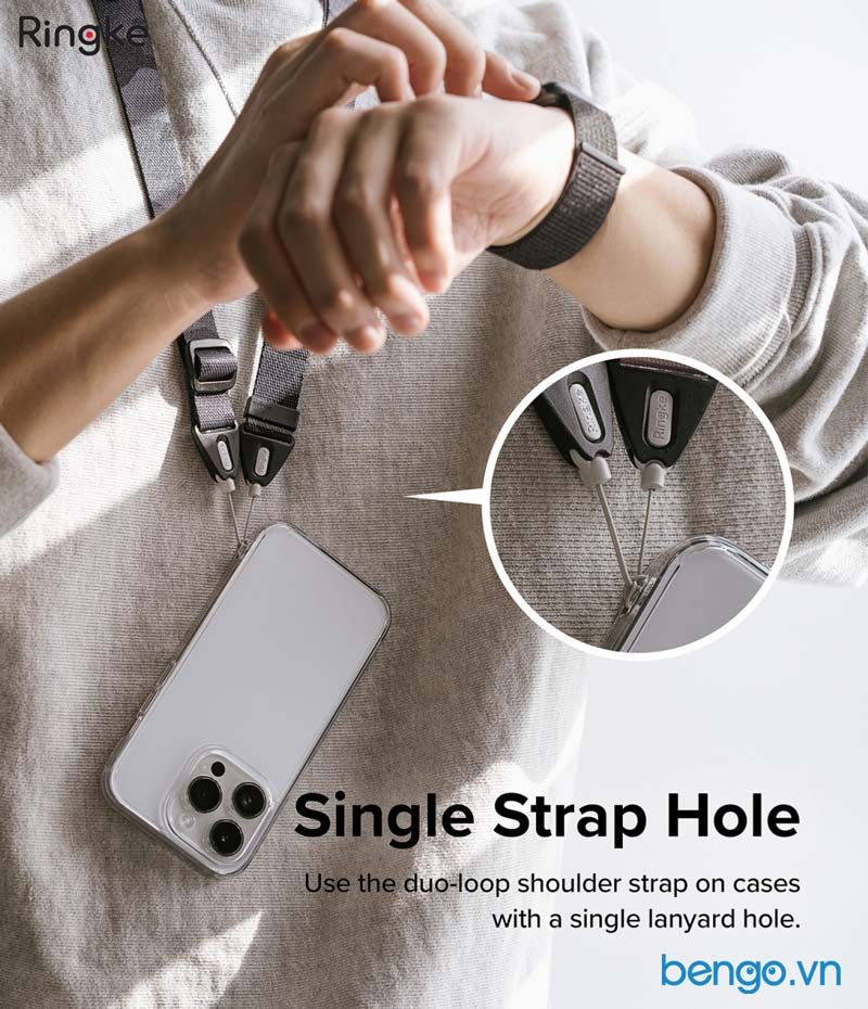  Dây đeo vai điện thoại/Máy ảnh Ringke Shoulder Design Strap 