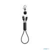 Cáp HyperDrive Keychain USB-C To Lightning 18W MFI Dài 0.2m - HD-CLM302