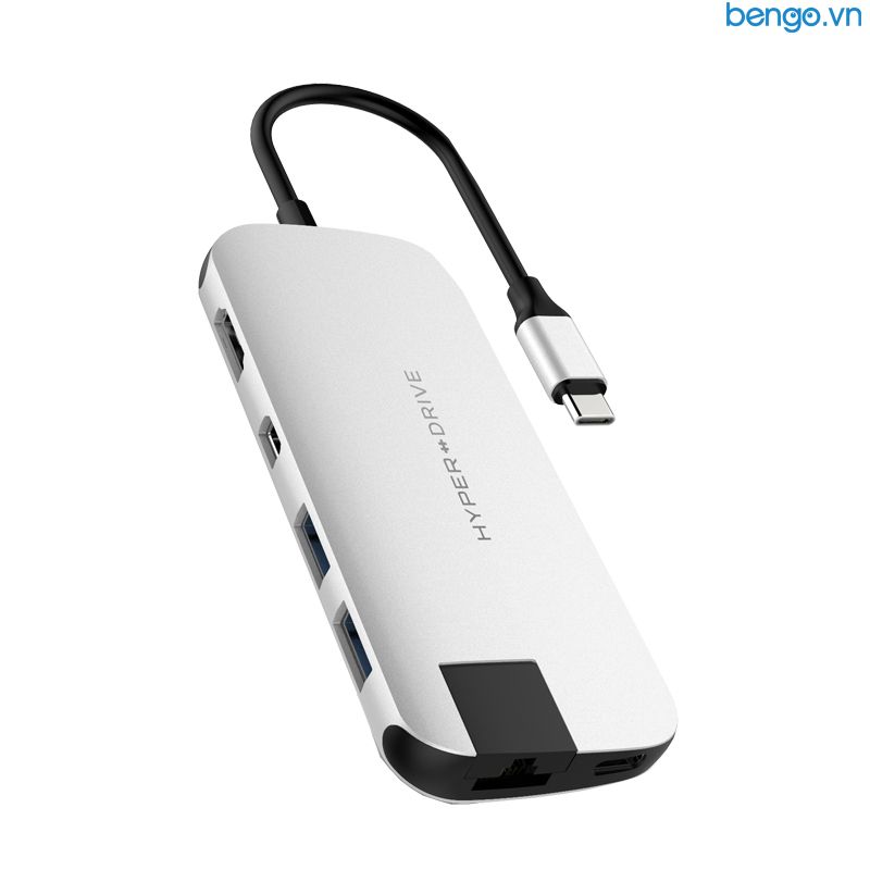  Cổng chuyển USB-C 8 trong 1 Hyperdrive SLIM - HD247B 