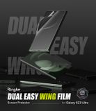  [Combo 2] Dán màn hình Samsung Galaxy S23 Ultra Ringke Dual Easy Film Wing 