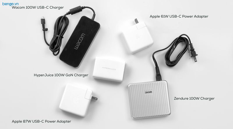  Sạc Đa Cổng HyperJuice GaN 100W Smallest 2 Cổng USB-C + 2 Cổng USB-A - HJ-GAN100 