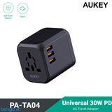  Sạc Du Lịch AUKEY Đa Năng Nhiều Cổng PD 30W - PA-TA04 