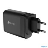  Sạc JCPAL 3 cổng Travel Multiport với Quick Charge 3.0 