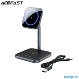  Sạc Không Dây Kiêm Giá Đỡ Để Bàn 2 In 1 ACEFAST - E1 