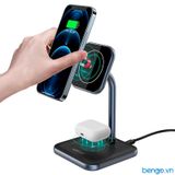  Sạc Không Dây Kiêm Giá Đỡ Để Bàn 2 In 1 ACEFAST - E1 