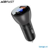  Sạc Xe Hơi ACEFAST 63W 2 Cổng USB-A + USB-C Có Đèn Hiển Thị - B6 