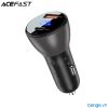  Sạc Xe Hơi ACEFAST 63W 2 Cổng USB-A + USB-C Có Đèn Hiển Thị - B6 