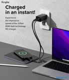  Sạc Nhanh RINGKE 65W GaN 3 Cổng USB-C+USB-C+USB-A 