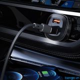  Sạc Xe Hơi ACEFAST 66W 3 Cổng 2xUSB-C + USB-A - B3 