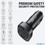 Sạc Xe Hơi ACEFAST 72W 2 Cổng USB-C - B2 