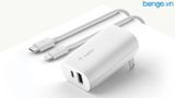  Sạc Nhanh Belkin 32W USB-C PD 20W + USB-A 12W - WCB004dqWH 