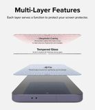  [Combo 2] Dán cường lực Samsung Galaxy S24 Ultra/S24 Plus/S24 RINGKE Easy Slide Tempered Glass 
