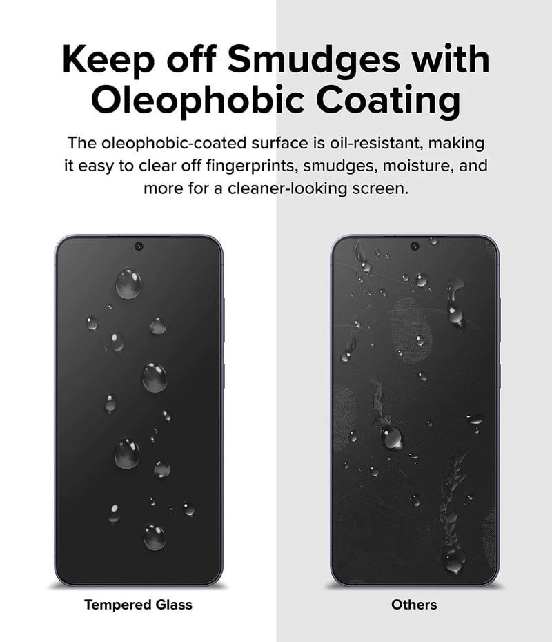  [Combo 2] Dán cường lực Samsung Galaxy S24 Ultra/S24 Plus/S24 RINGKE Easy Slide Tempered Glass 