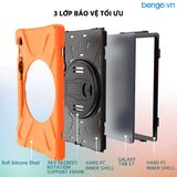  Ốp Lưng Samsung Galaxy Tab S10 FE/S9/S9 FE/S9 Plus/S9 Plus FE/S9 Ultra/Tab S8 Plus/S8 Ultra/S7 Plus Có Chân Dựng, Dây Đeo Vai Và Tay Chống Sốc 