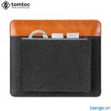  Túi Chống Sốc TOMTOC (USA) Felt Và PU Leather Cho IPad Pro 12.9" - H16-B03Y 