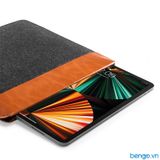  Túi Chống Sốc TOMTOC (USA) Felt Và PU Leather Cho IPad Pro 12.9" - H16-B03Y 