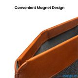  Túi Chống Sốc TOMTOC (USA) Felt Và PU Leather Cho IPad Pro 12.9" - H16-B03Y 