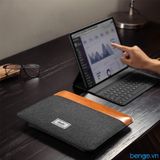  Túi Chống Sốc TOMTOC (USA) Felt Và PU Leather Cho IPad Pro 12.9" - H16-B03Y 