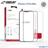  Dán Cường Lực iPhone 13 Pro Max ZEELOT SOLIDsleek Chống Vân Tay Kèm Kit Dán 