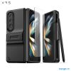 Ốp Lưng Samsung Galaxy Z Fold 4 5G VRS Design Quick Stand Modern Pro - Đen