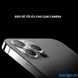  Dán Cường Lực Bảo Vệ Camera iPhone 12 Pro/12 Pro Max MIPOW Alumium Viền Màu 