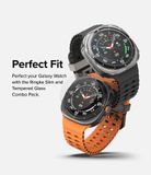  Vỏ ốp kèm dán cường lực Galaxy Watch Ultra RINGKE Slim & Glass 
