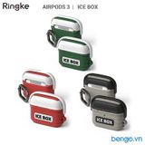  Vỏ Ốp Airpods 3 RINGKE Silicone Case | Ice Box 