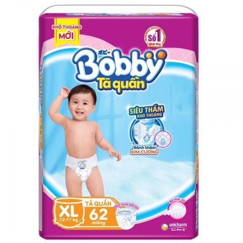  Combo 2 gói Bỉm tã quần Bobby size 